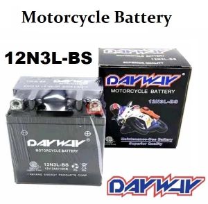 FOR RUSI DELTA BATTERY 12N3L-BS ORIGINAL DAYWAY MOTORCYCLE BATTERY