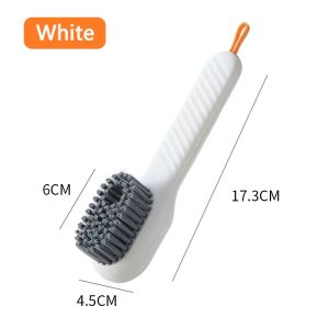Multifunctional Liquid Shoe Brush Cleaners Soap Dispenser Cleaning Brush for Footwear