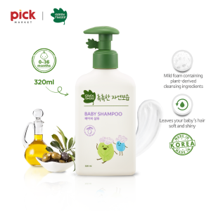 Greenfinger ChokChok Natural Moisturize Shampoo for newborn and baby 320ml