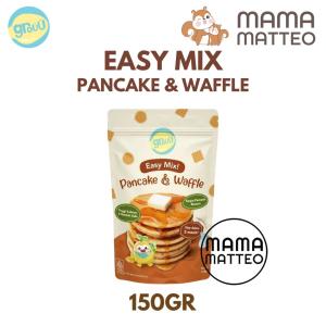 GROUU Easy Mix! Pancake & Waffle 150gr / Cemilan Snack Sehat Bayi Anak / GROU BANDUNG