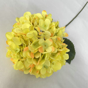 HEFEI 58CM Artificial Hydrangea Flower Brushed Cloth Floral Arrangement Floral Decor Beautiful DIY Fake Hydrangea Flowers for Home Party Wedding
