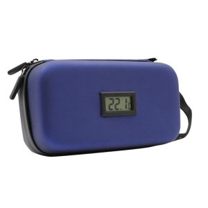 Portable Cooling Bag With Temperature Display System Shockproof Anti-Diabetic Organizers For Travel Cold Retention