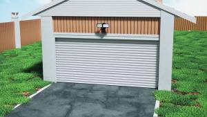 LEPOWER LED Security Lights Motion Sensor Light Outdoor 30W 3200LM Motion Security Light 5500K IP65 Waterproof 2 Head Motion Detector Flood Light for Garage Yard Porch Black (Not Solar Powered)