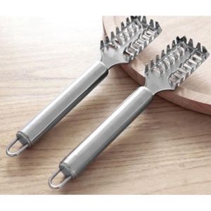 PENGUPAS SISIK IKAN STAINLESS STEEL / ALAT PENGUPAS