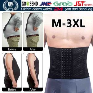 Korset Pria Wanita Pembentuk Tubuh Korset Pelangsing Perut Hot Shapers Slim Waist Belt Untuk Pria Perut Buncit