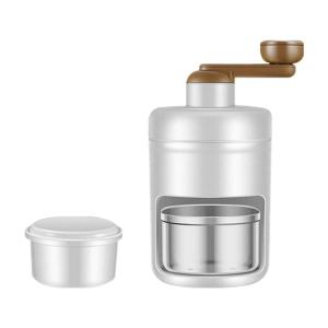 เครื่องทำบิงซู ทีทำนำแข็งใส ที่ปั่นน้ำแข็ง เครื่องทำน้ำแข็งใส เครื่องบดน้ำแข็งใส แบบมือหมุน เครื่องทำน้ำแข็งใสเกล็ดหิมะ  เครื่องทำน้ำแข็งแบบมือถือ