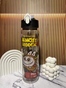 FOREVER - Botol Minum Anak Karakter LABUBU Kapasitas 900ml Free Tali 1045