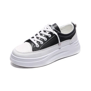 Sepatu sneakers wanita bahan kulit PU premium SK 298