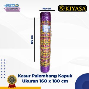 Kasur Palembang isi Full Kapuk / Kasur Palmban Kapuk Asli / Kasur Palembang Kapuk Uk 160 x 180 cm / Kasur Lantai lipat isi Kapuk