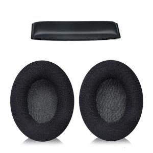 Portable Ear Pads Headbeam forSennheiser HD200 Pro Headphone Cushion Repair Pads Easy to Install