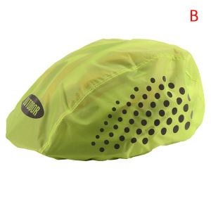 GCD Bicycle Helmet Waterproof Cover With Reflective Strip Bike Helmet Rain Cover