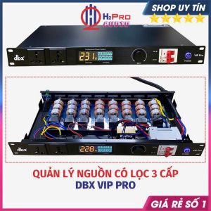 Bộ Quản Lý Nguồn Cao Cấp DBX VIP Pro – Lọc Nguồn 3 Lớp Chống Sốc Điện Ổn Định Điện Áp Chống Nhiễu - H2Pro