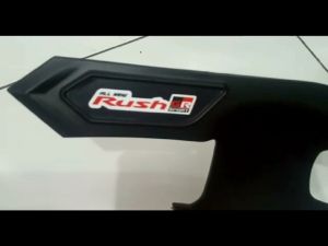 Cover Outer All New Rush GR Sports Hitam Doff
