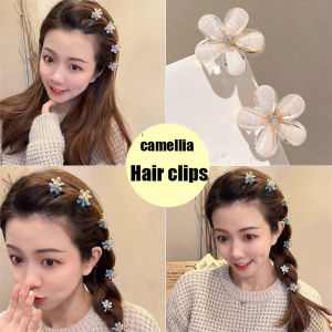 Alloy Mini Flower Hair Claws Women Small Hair Clips Headdress Kids Sweet Hairpins Barrettes Fashion Hair Accessories
