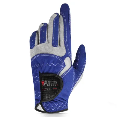 PGM Professional Golf Gloves Microfiber Cloth Fabric Breathable Non-Slip Gloves Club Swing Putting Training Gloves ST017