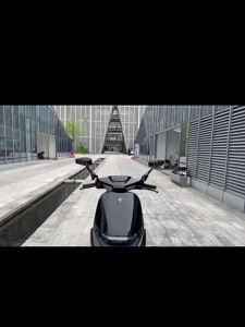 Motorcycle Side Mirror Street King Anti-glare Street King Adjustable Blue  Motorcycle Mirror