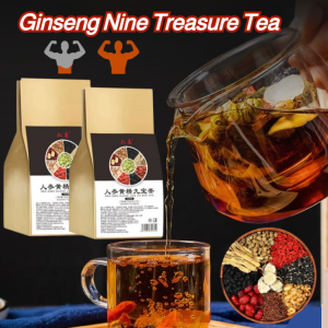 Men’s Health Tea Kidney Tea Formula Ginseng Five Treasures Tea/Chinese Herbal Tea For Kidney Cleansing 人参黄精九宝茶