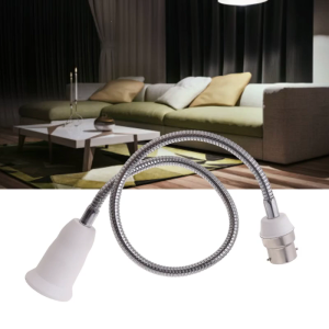 B22 Để E27 Mở Rộng giá đèn Adapter 360 ° Có Thể Điều Chỉnh Ngọn Lửa Chống Cháy PBT Mở Rộng đế đèn Led Bộ chuyển đổi ổ cắm bóng đèn