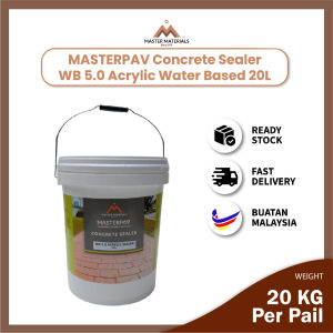 MASTERPAV WB 5.0 Acrylic Water Based 20L Concrete floor Sealer