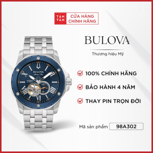 Đồng Hồ Thời Trang Nam Bulova Marine Star Automatic 98A302 44mm