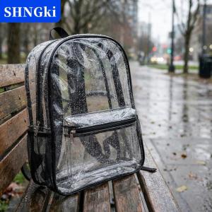 [COD] 🔥🔥🔥SHNGki PVC trong suốt Ba lô thể thao ngoài trời tập thể dục Ba lô công suất lớn Túi du lịch không thấm nước cho các trường học và phòng tập thể dục có thể nhìn thấy thiết kế
