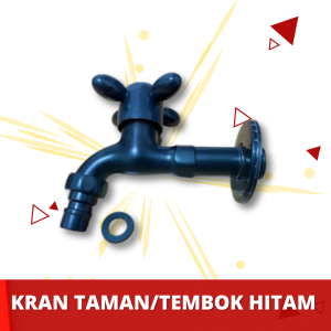 KRAN AIR WARNA HITAM DOFF MINIMALIS / KERAN AIR KAMAR MANDI HITAM DOFF MINIMALIS