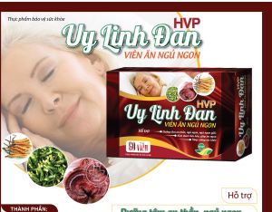 Uy Linh Đan SANOFA viên uống ăn ngủ ngon 60 viên