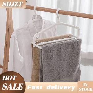 SDJZT Nhựa quần áo móc áo với clip tiết kiệm không gian Khả năng mở rộng T-SHIRT váy áo Khăn Phụ Kiện Móc áo cho nhà tủ quần áo ban công