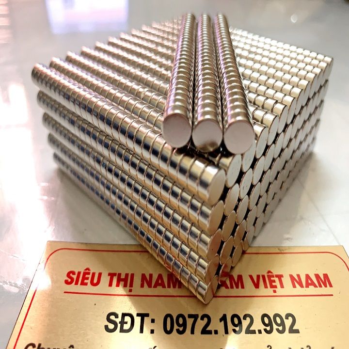 100 viên Nam châm 7x3mm ( nam châm vĩnh cửu) | Lazada.vn