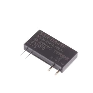 Sacesr SSR‑41FDD/41FDA Slim Solid State Relay Module DC‑to‑DC 6ANon‑Contact DIN Rail Relay Input 3‑32VDC Y5R7K