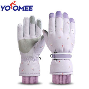 Yoomee găng tay trượt tuyết mùa đông xe máy nước nóng Găng tay giữ ấm ấm phụ nữ ấm áp không thấm nước thể thao ngoài trời găng tay đi xe đạp