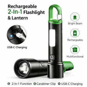 Max LED Flashlight Rechargeable 8000mAh USB Output Super Bright Multifunctional Portable Torch Light
