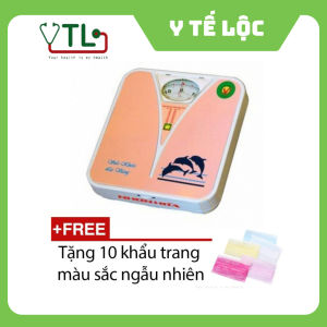 Cân sức khỏe Nhơn Hòa 120kg NHHS-120-K2  Tặng 10 khẩu trang màu sắc ngẫu nhiên