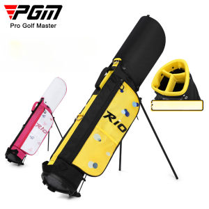 PGM RIO Golf Stand Bag for Kids Series 1.5kg Lightweight Children Golf Stand Bag with Large Capacity Divider QB171