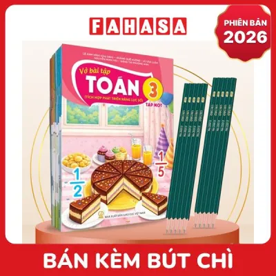 Sách Giáo Khoa Bộ Lớp 3- Tích Hợp Phát Triển Năng Lực Số- Sách Bài Tập (Bộ 13 Cuốn) (Phiên Bản 2026) - Kèm 10 Bút Chì
