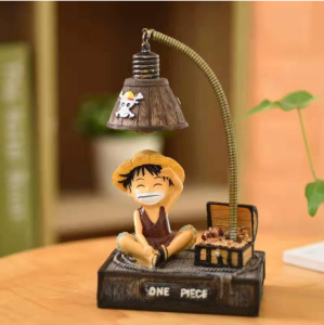 Japanese Anime One Piece Luffy Chopper Night Light Holiday Gift Resin Craft Desktop OrnamenT..