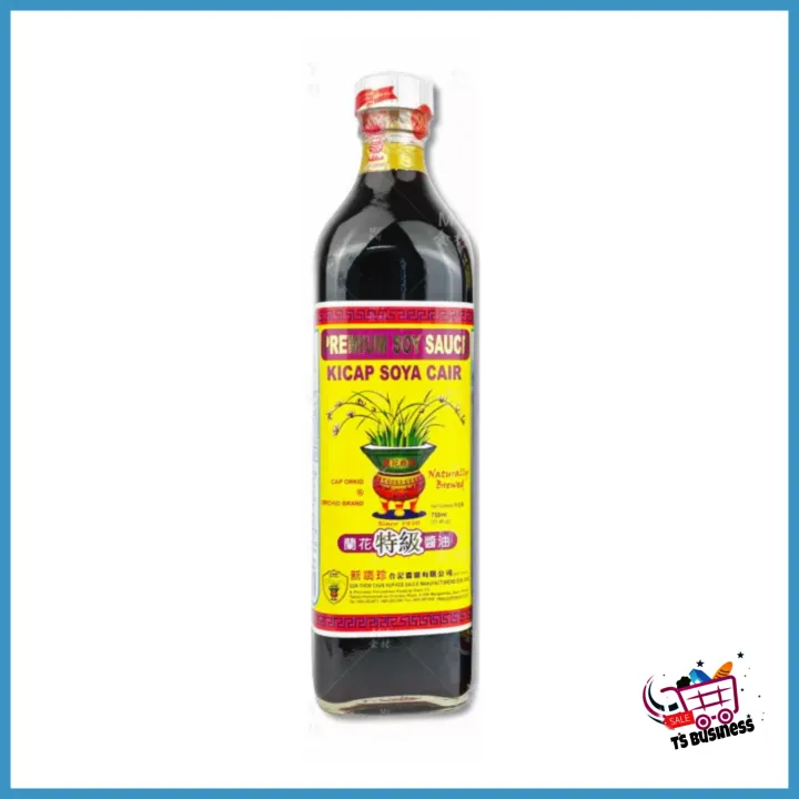Kicap Soya Cair Cap Orkid/Orchid Brand Premium Soy Sauce/Soy Sauce ...