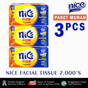PAKET MURAH | Promo Tisu NICE JUMBO 1.000 Gram/Tisu Wajah Isi 3 PCS Keperluan [Rumah Kantor & Rumah Sakit]