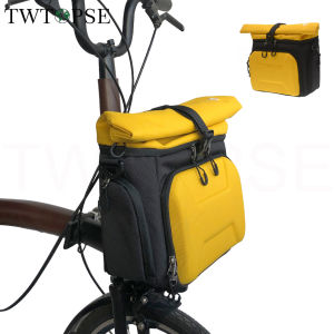 TWTOPSE Cycling Bike Bicycle 3D Hard Shell O Bag For Brompton Folding Bike Bicycle 3SIXTY PIKES Rain Cover Strip Fit Food Camera Dahon JAVA Bike Bicycle Baskets