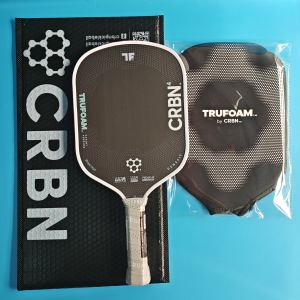 Pickleball Paddle CRBN⁴ TruFoam Genesis Hybrid AeroCurve Design 100% Foam Core T700 Carbon Fiber