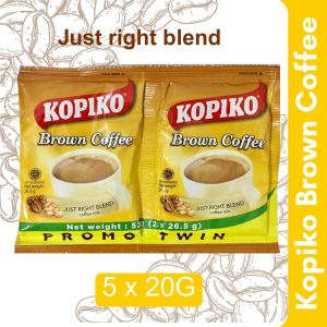 Kopiko Brown 3-in-1 Coffee Mix Twin Pac
