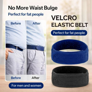 Lazy Magic Tape Elastic Waist Belt for All Seasons Adults Universal Fit for Daily Wear Pregnancy Adjustable Comfortable BodyShaping