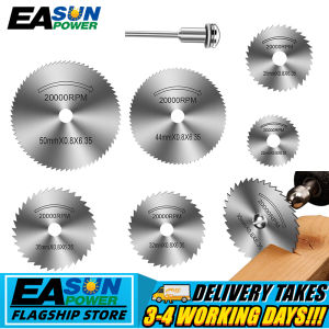 7Pcs Mini HSS Circular Saw Blade Wood Cutter Discs Drill for Rotary Tool Circular Saw Blades