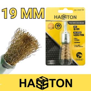 ORIGINAL SIKAT KAWAT BOR HASSTON SIKAT SAPU LURUS HASSTON KAWAT BAJA SIKAT PEMBERSIH MATA BOR SIKAT TANGKAI MINI END BRUSH BAGUS