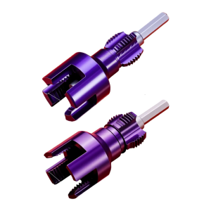 Ví kép chính tả Shank threading thiết bị cho ống nhựa nửa inch và 3/4 inch extents có sẵn