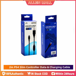 2M Charging USB Data Cable Charger For Sony PS4 Slim Game Controller Power Cable Game Accessories