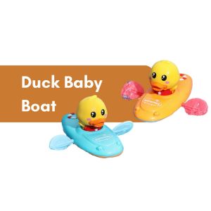 Mainan Kapal Perahu Bebek bisa jalan di Air Anak Mandi Berenang Bayi Baby