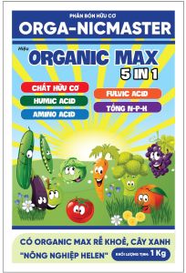 Organic Max 1kg – Hữu cơ viên 5 trong 1