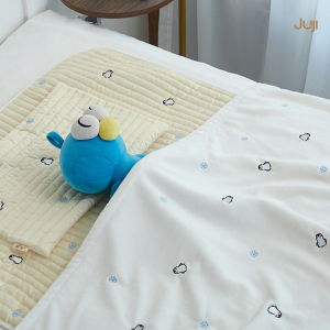 Chăn Lông Thêu Cho Bé Không Xù Chăn Lông Tuyết Cho Bé Mềm Mại Ấm Âp Cao Cấp Phong Cách Hàn Quốc Chăn Mền Bông Cho Bé