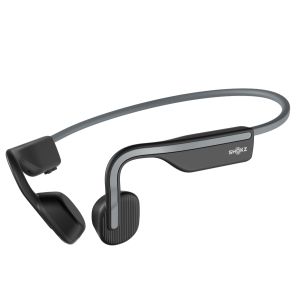 Shokz S661 OpenMove Bone Conduction Bluetooth Headphones | 6-Hour Battery Life | USB-C Charging Port | IP55 Sweatproof (Against Splashing Water)--Grey 防汗长续航